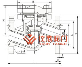 衬氟止回阀